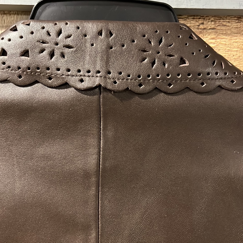 Bradley Bradley Bayou leather jacket women's XS.. NWT - Picture 10 of 12